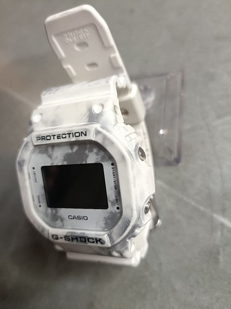 Casio G-Shock Origin DW-5600GC-7JF Grunge Snow Camouflage Fuso Collaboration — Japan Import