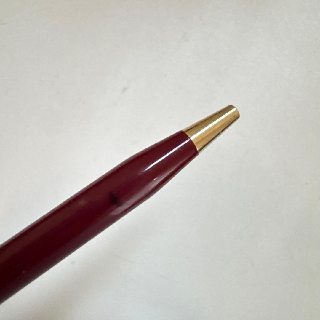 Cross Classic Century Burgundy Lacquer ballpoint pen with rotary twist mechanism