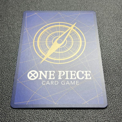 Nintendo One Piece OP10 Monkey D. Luffy Ultra Rare promotional card from 2025 May Strongest Jump issue