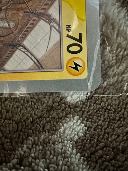Unopened London Museum and Pokemon 30th Anniversary collaboration Pikachu trading card