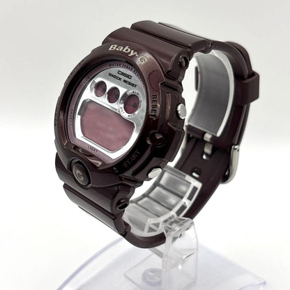 Casio Baby-G Series BG-6900 Shock Watch with Reversed Text Bordeaux Digital Japan Import