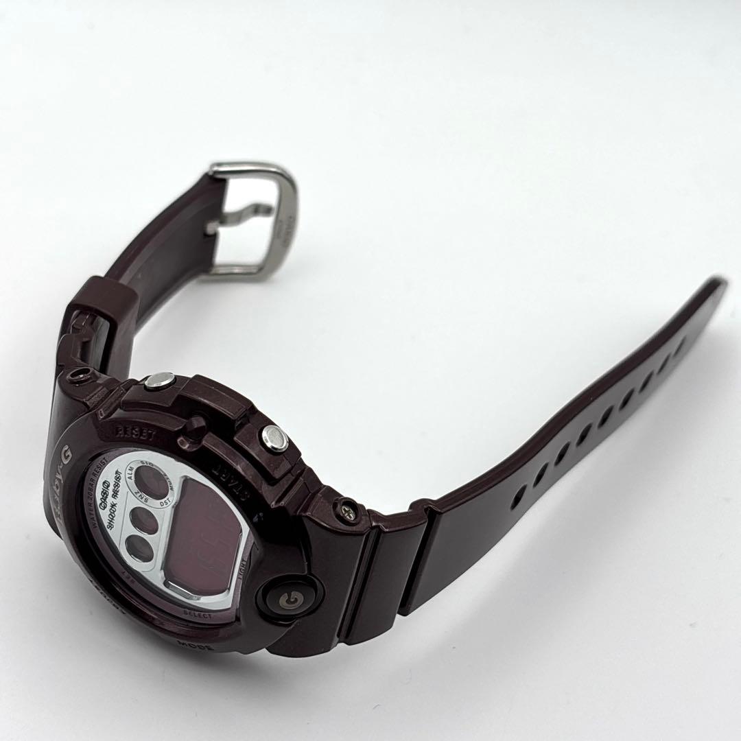 Casio Baby-G Series BG-6900 Shock Watch with Reversed Text Bordeaux Digital Japan Import