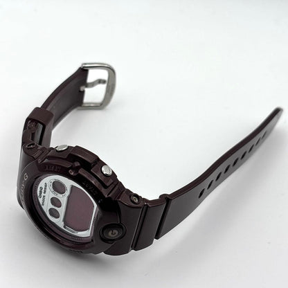 Casio Baby-G Series BG-6900 Shock Watch with Reversed Text Bordeaux Digital Japan Import