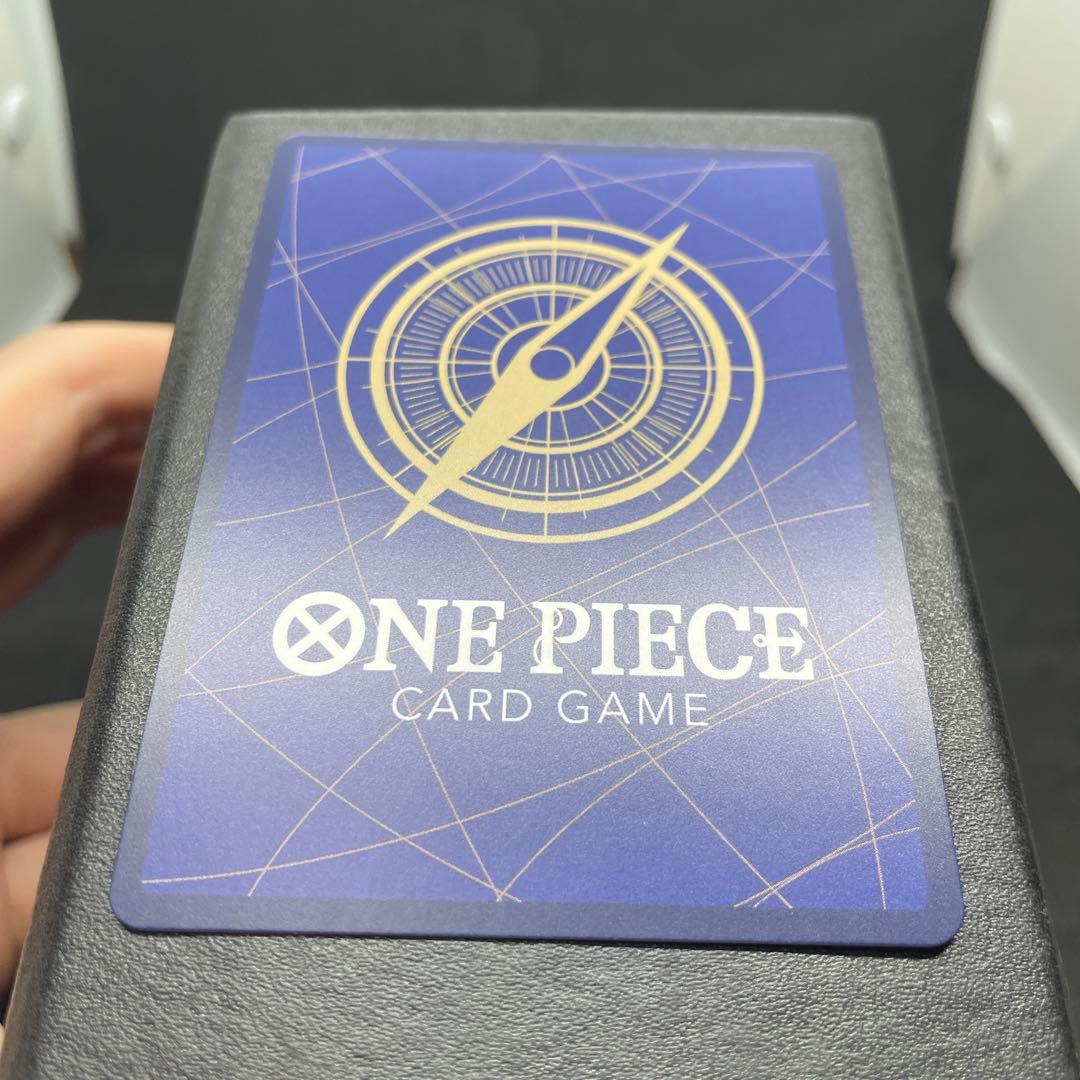 Portgas D. Ace OP13-119 secret parallel card from One Piece card game showing front design