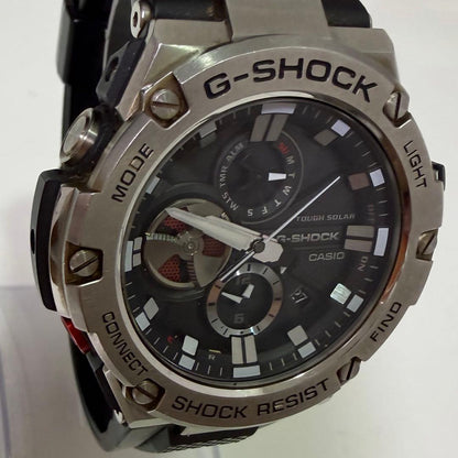 Casio G-Shock G-Steel Bluetooth GST-B100-1AJF Watch with Box — Japan Import