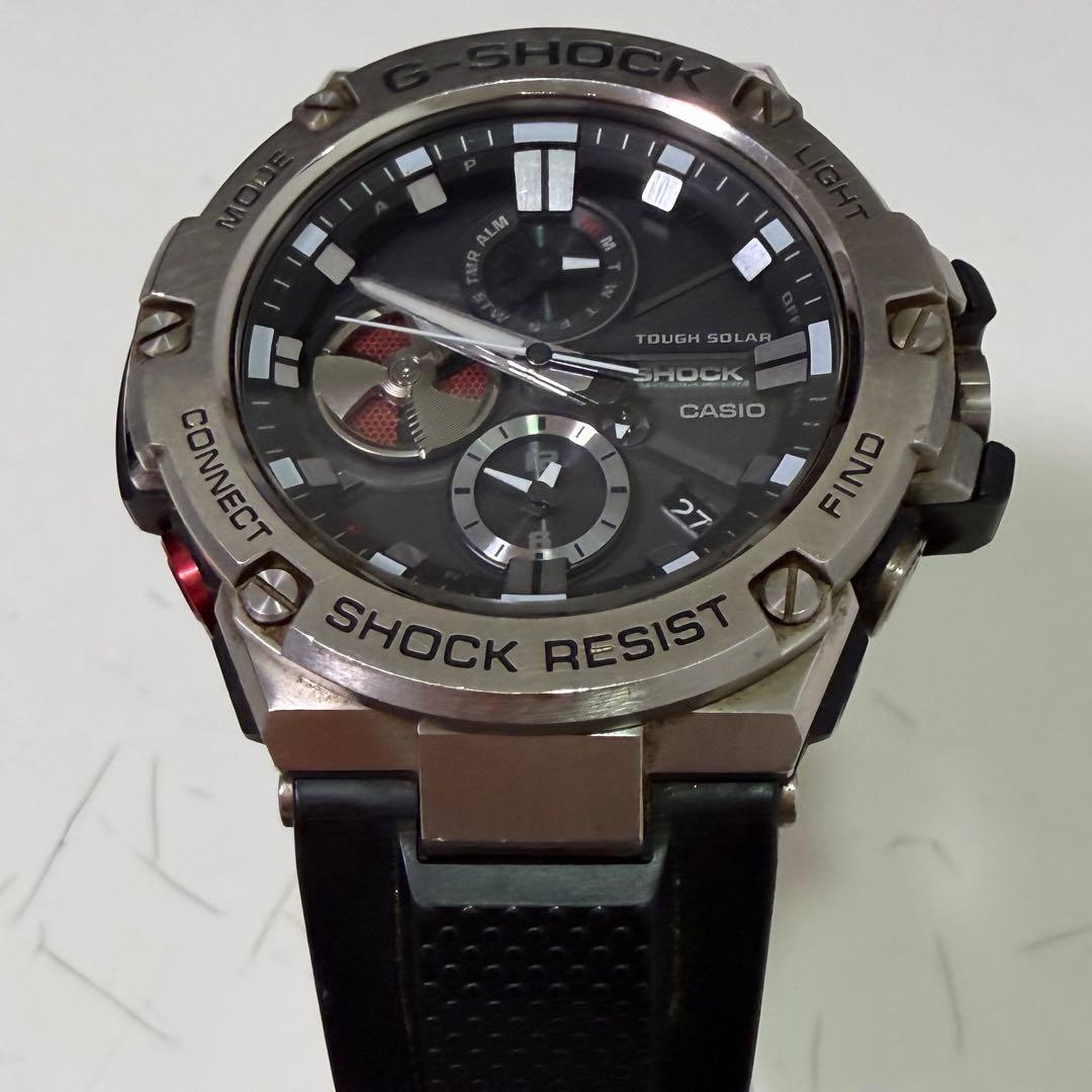 Casio G-Shock G-Steel Bluetooth GST-B100-1AJF Watch with Box — Japan Import