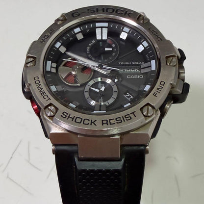 Casio G-Shock G-Steel Bluetooth GST-B100-1AJF Watch with Box — Japan Import