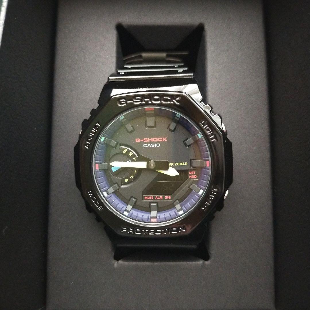 Casio G-Shock GA-2100RGB-1AJF Nitori 10 Year Service Commemorative Item — Japan Import