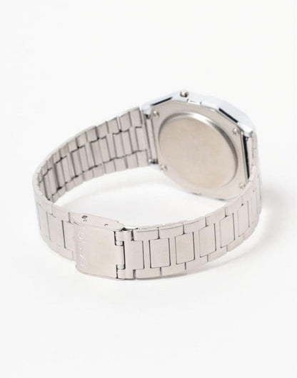 Casio A158WEA-1JF Digital Watch Silver Case and Band Japan Import