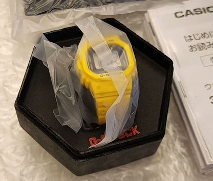 Casio G-Shock Nano DWN-5600-9JR Yellow Model with Full Accessories