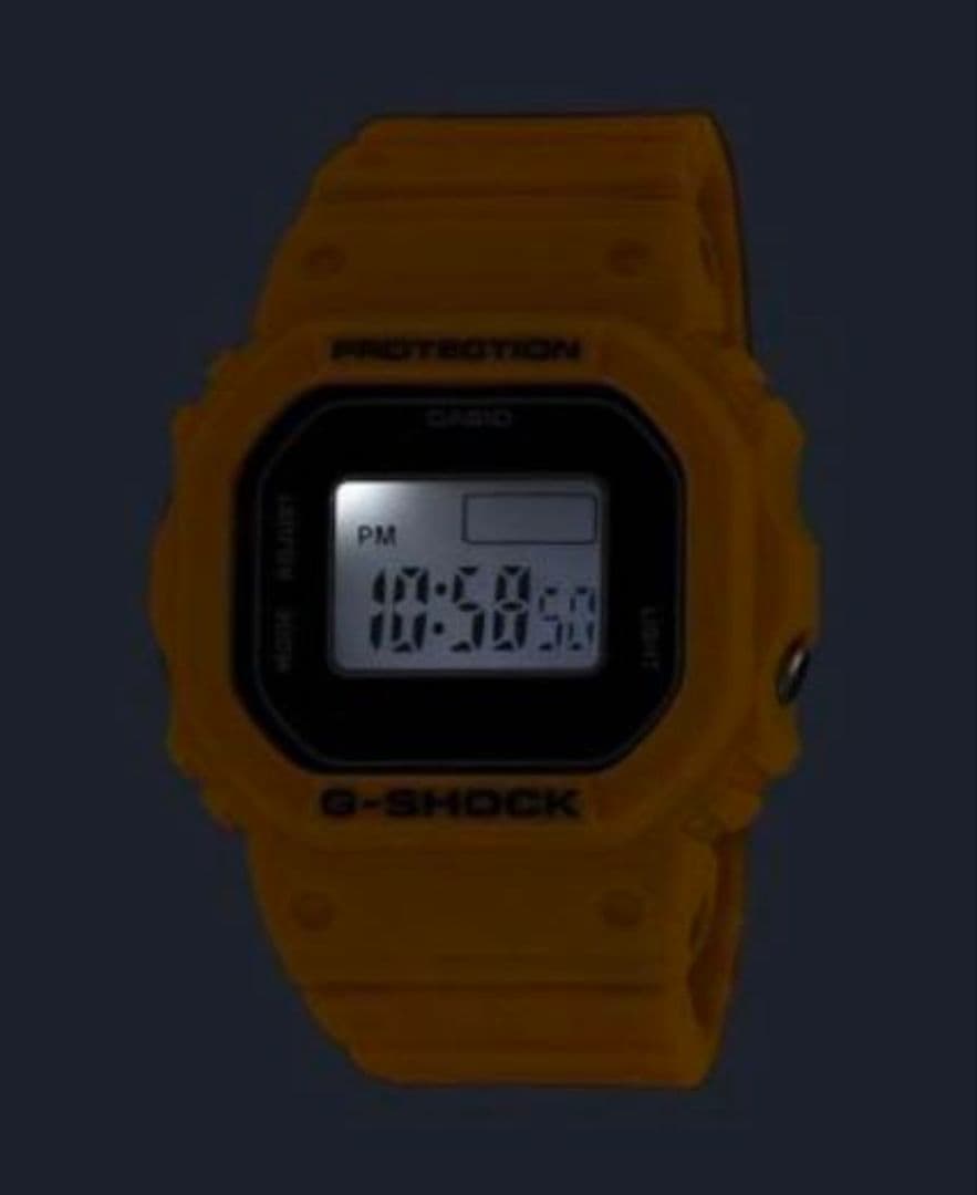 Casio G-Shock Nano DWN-5600-9JR Yellow Model with Full Accessories