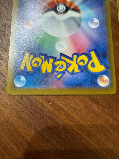 Pokemon card set featuring Mega Charizard X ex MA and Mega Gengar ex MA cards in protective sleeves