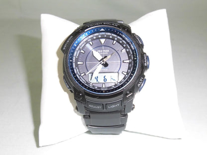 Casio Pro-Trek PRW-5050BN Model Watch with Multi-Function Features — Japan Import