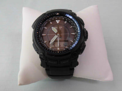 Casio Pro-Trek PRW-5050BN Model Watch with Multi-Function Features — Japan Import