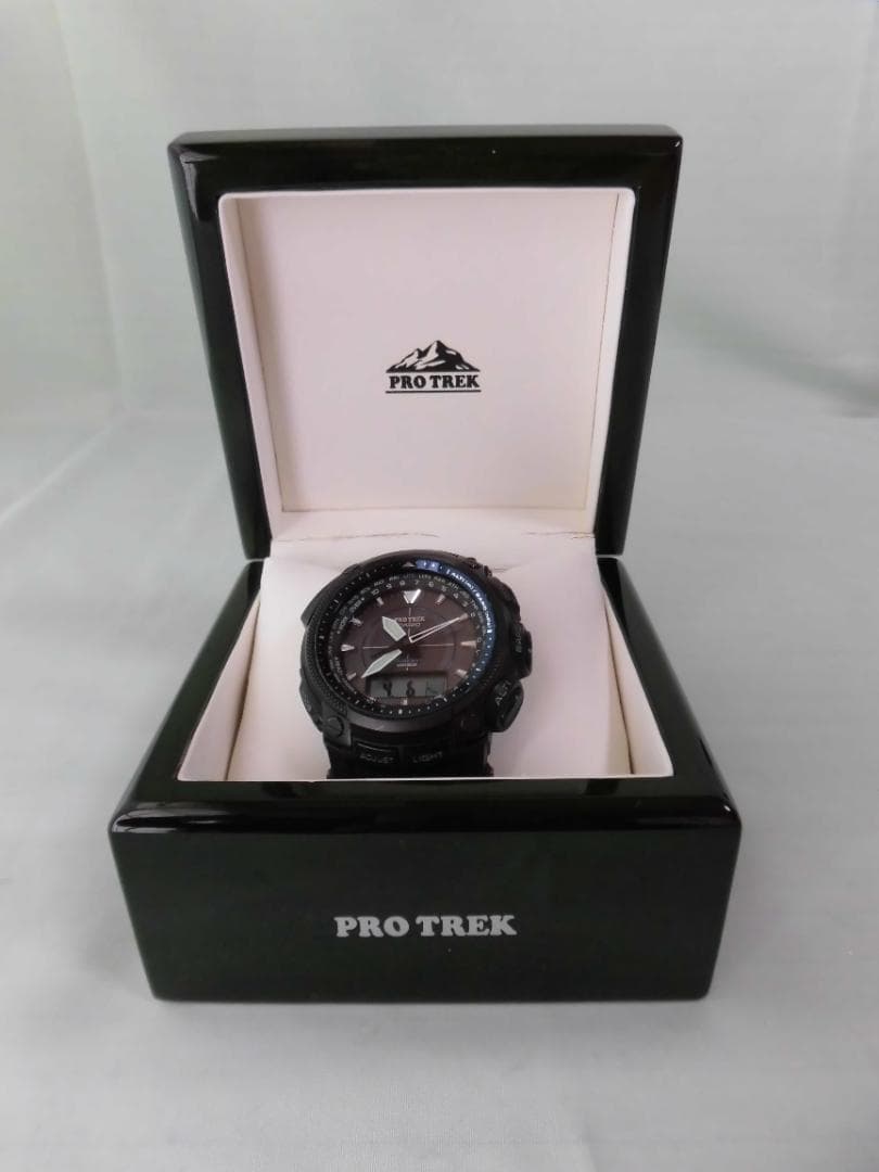 Casio Pro-Trek PRW-5050BN Model Watch with Multi-Function Features — Japan Import
