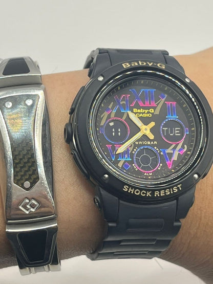 Baby-G Cosmic Index Series BGA-151GR Women Digital Watch with Shock Resistance — Japan Import