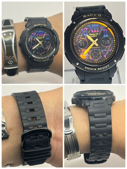 Baby-G Cosmic Index Series BGA-151GR Women Digital Watch with Shock Resistance — Japan Import
