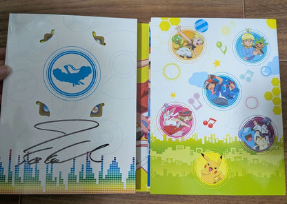 Takashi Sako signed promotional Charalion card set vol.2 with original glow card and Chaltaris model 291/XY-P