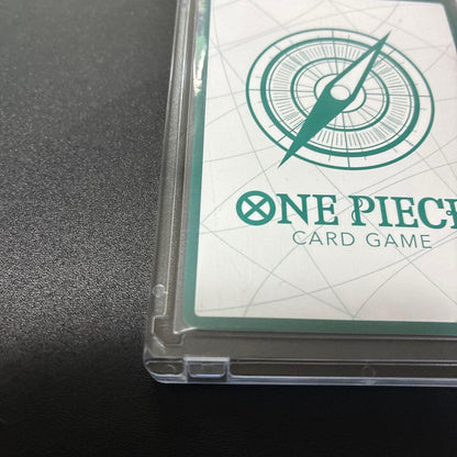 One Piece Trading Card Game Shanks Gold Don hologram card with +1000 effect from Japan import