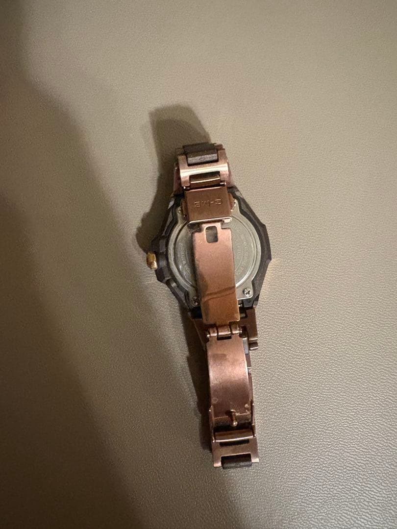 Casio Baby-G G-MS Solar Watch Model 5592 with Brown Stainless Steel Band — Japan Import