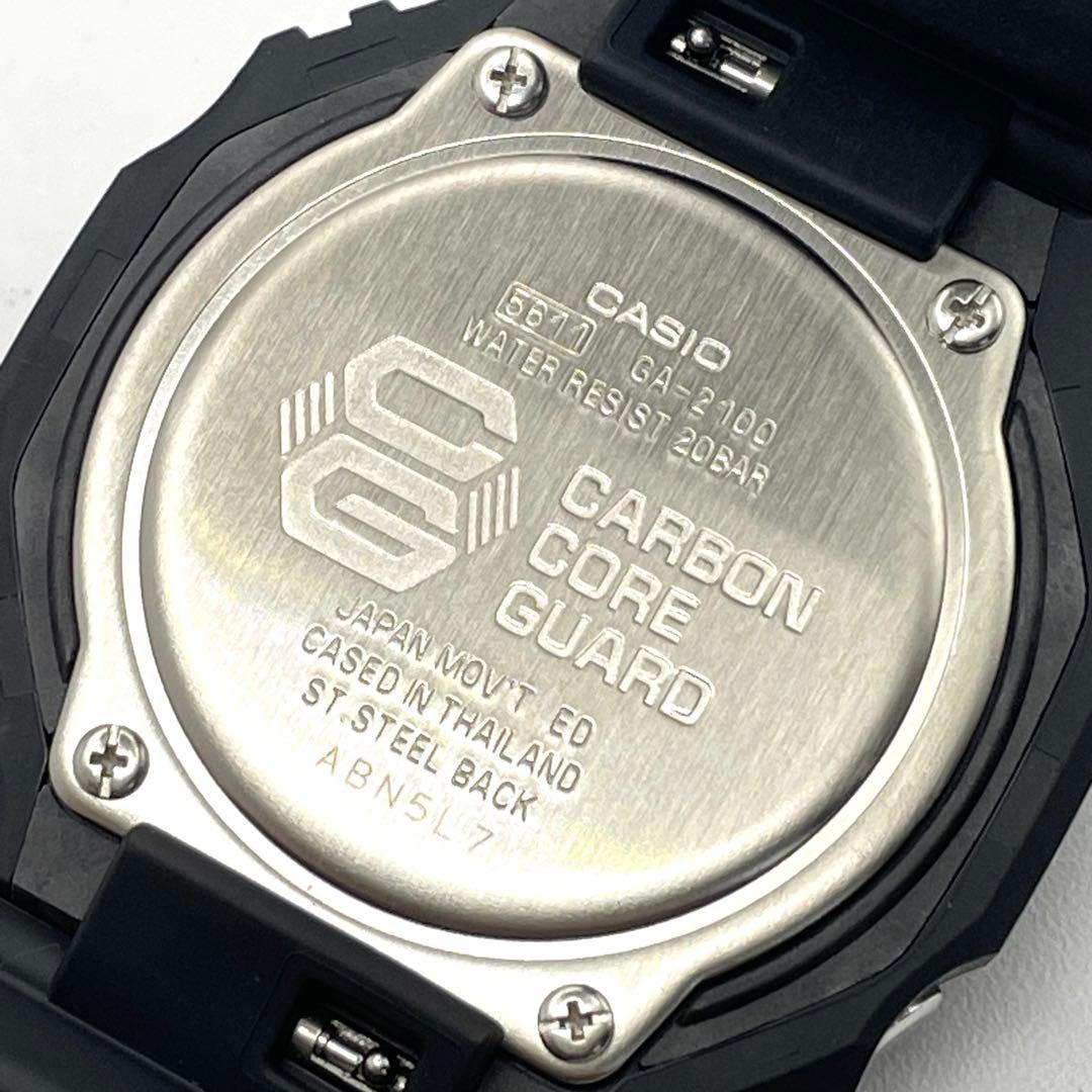 Casio G-Shock Carbon Core Guard GA-2100-1A1JF Watch — Japan Import