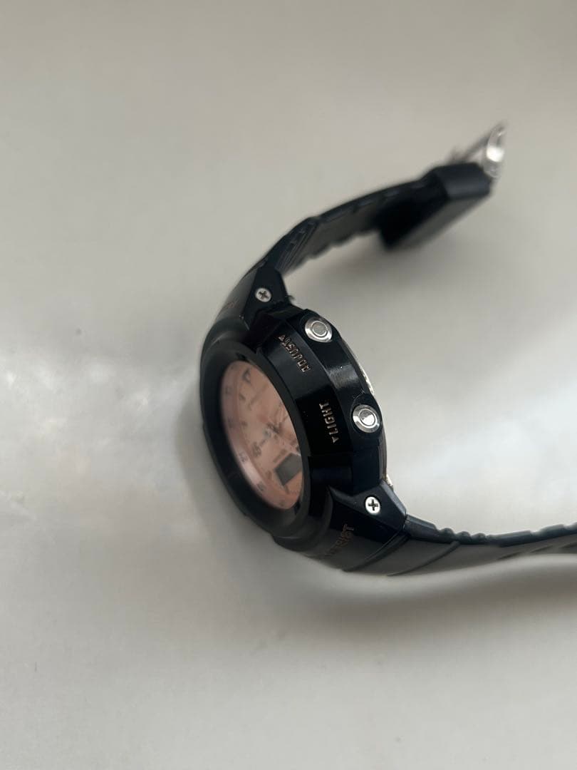 Casio G-Shock Mini Watch Analog Digital Black and Rose Pink