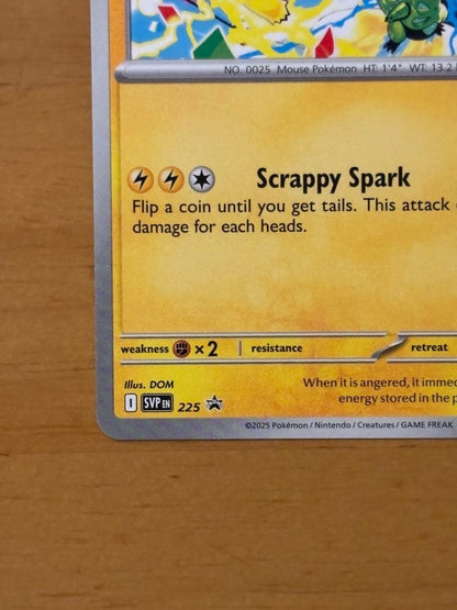 Bandai Pikachu Promoter Pokemon World Championships 2025 Anaheim promo card SVP 225 Japan import