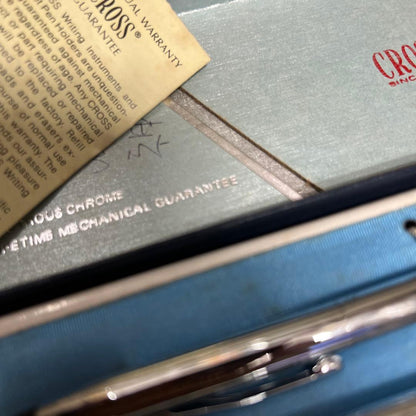 Cross Silver Ballpoint and Mechanical Pencil Set