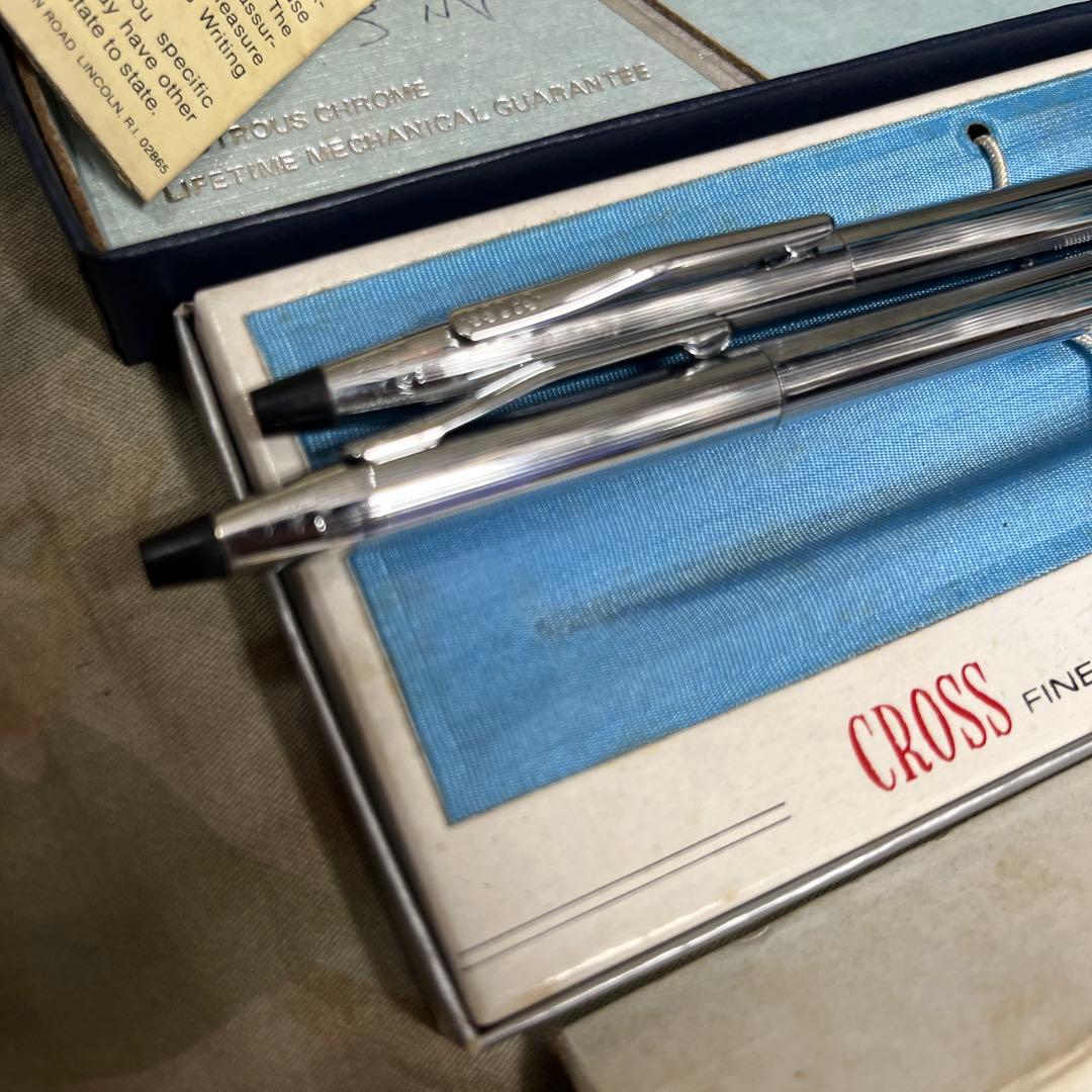 Cross Silver Ballpoint and Mechanical Pencil Set