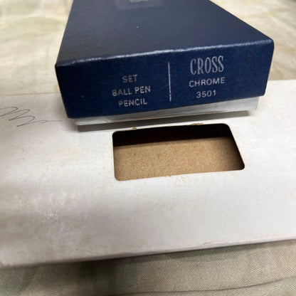 Cross Silver Ballpoint and Mechanical Pencil Set