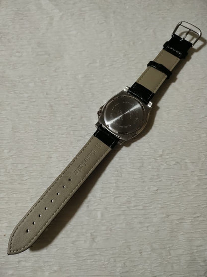 Casio Quartz Watch for Men Stylish Black and Red Dial Rare Model — Japan Import