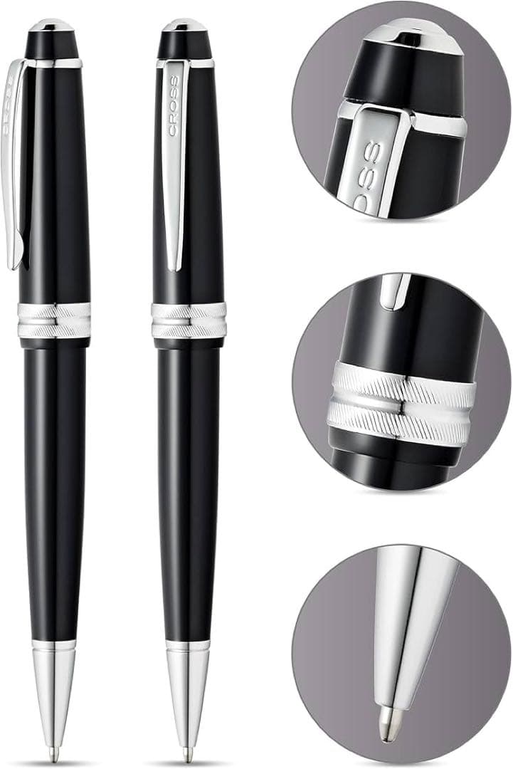 Cross Bailey Light Oil-based Ballpoint Pen Black Twist Model Office Writing Tool — Japan Import