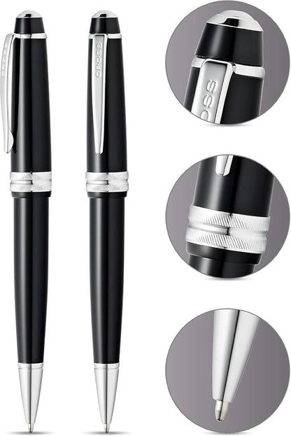 Cross Bailey Light Oil-based Ballpoint Pen Black Twist Model Office Writing Tool — Japan Import
