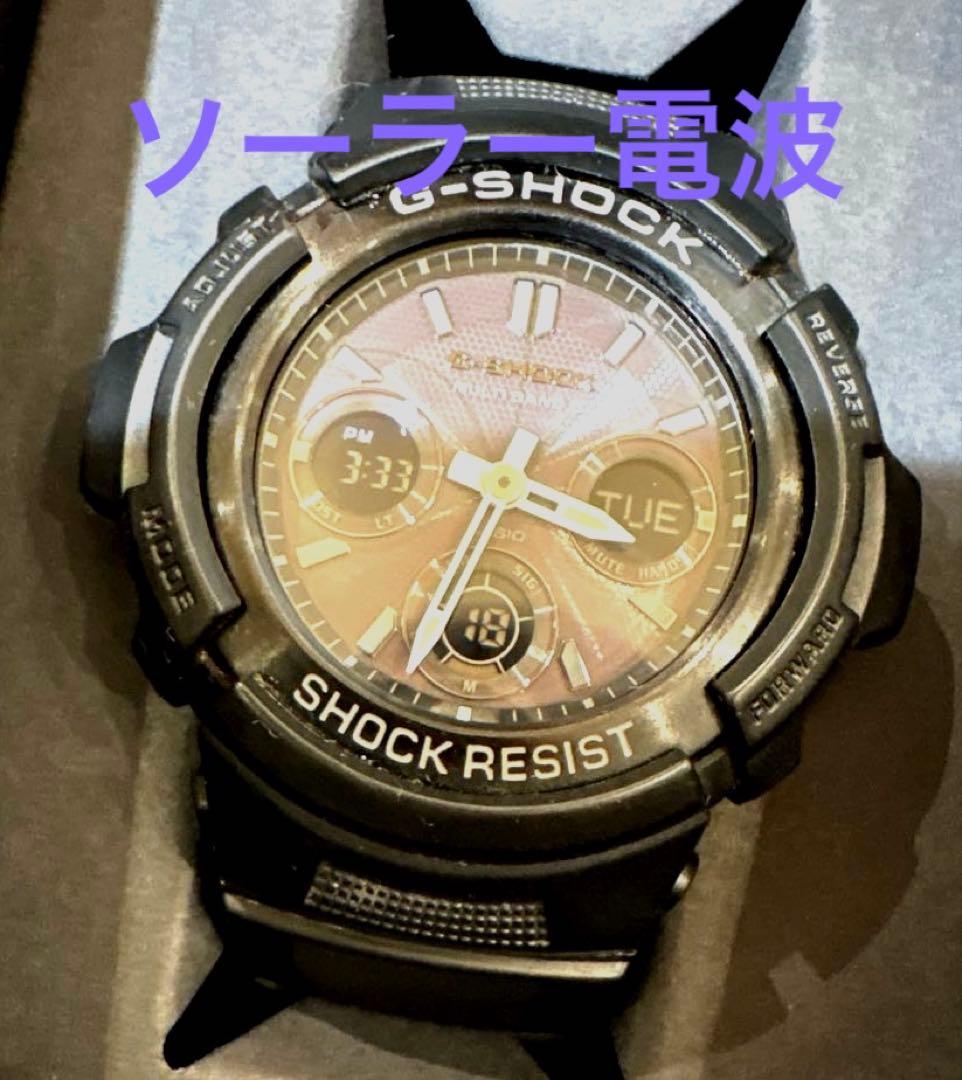 Casio G-Shock AWG-M100B-1AJR Solar Radio Watch — Japan Import