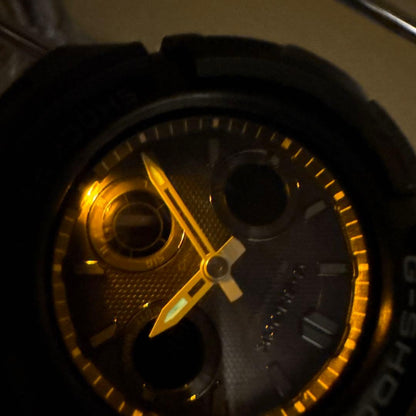 Casio G-Shock AWG-M100B-1AJR Solar Radio Watch — Japan Import