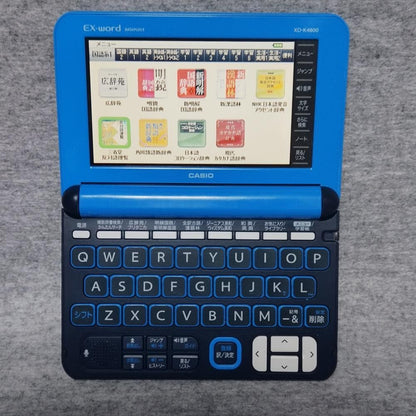 Casio Electronic Dictionary XD-K4800 High School Model with Blue Color — Japan Import