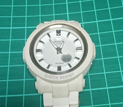 Baby-G Series BGA-300 Digital Analog Watch White Japan Import