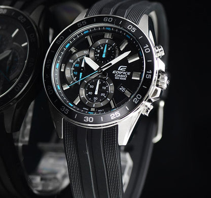Casio Edifice Imported Men's Watch Chronograph 100m Water-Resistant Japan Import