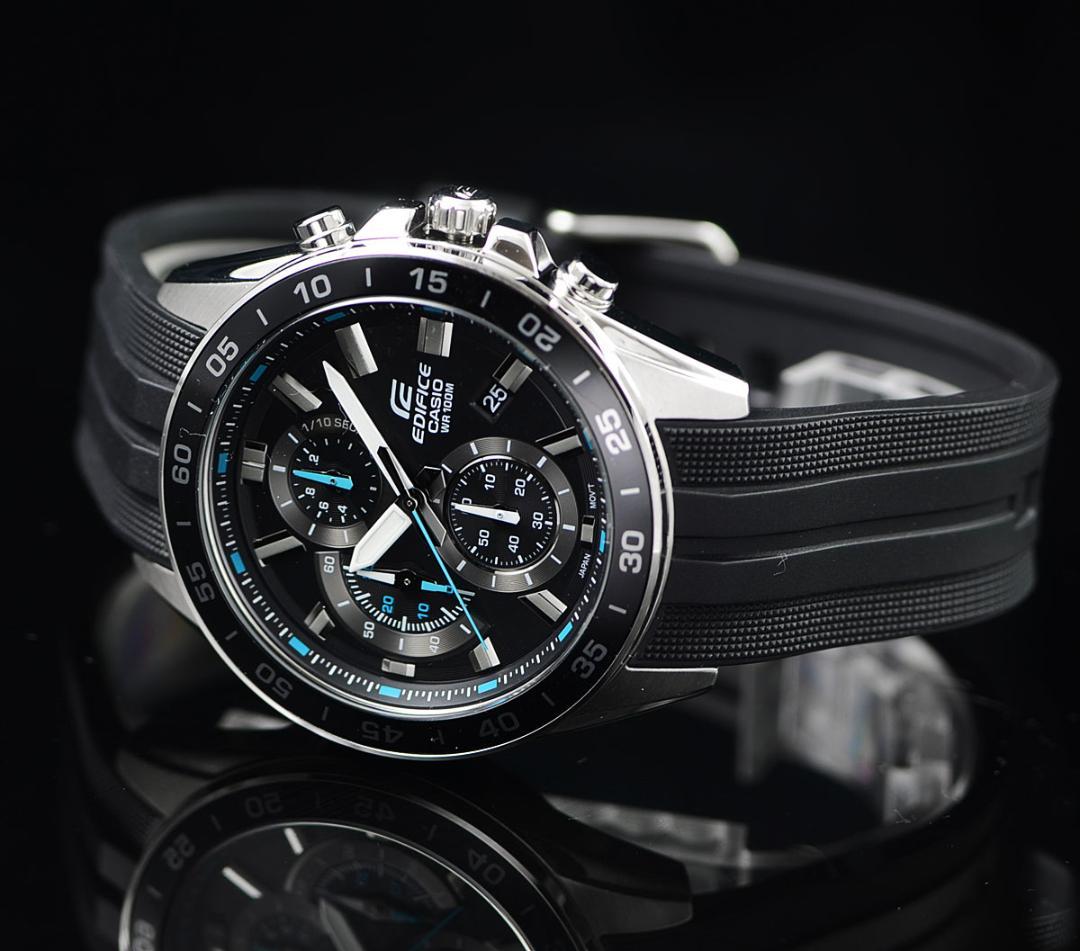 Casio Edifice Imported Men's Watch Chronograph 100m Water-Resistant Japan Import
