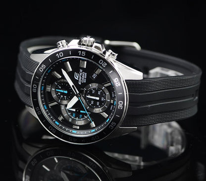 Casio Edifice Imported Men's Watch Chronograph 100m Water-Resistant Japan Import