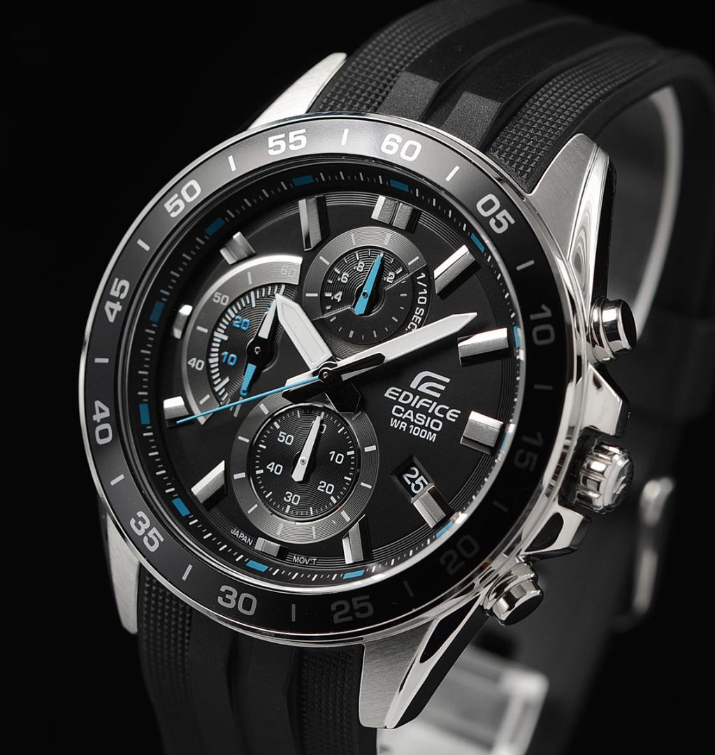Casio Edifice Imported Men's Watch Chronograph 100m Water-Resistant Japan Import