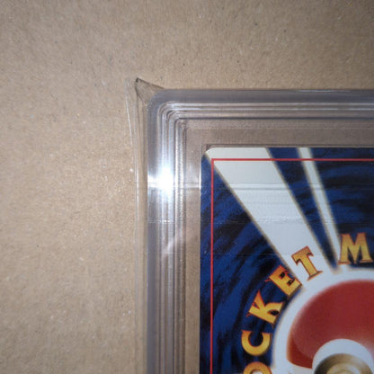 Pokemon Black & White Rocket Distinction Series No.197 Glameow shiny trading card graded PSA9