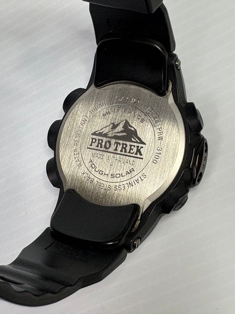 Casio Pro Trek PRW-3100-1JF Radio Solar Watch with Manual Japan Import