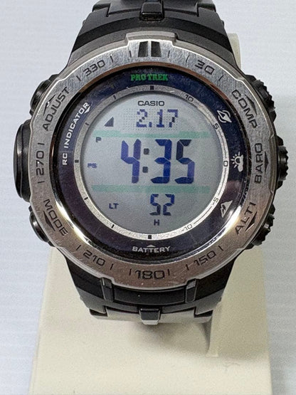 Casio Pro Trek PRW-3100-1JF Radio Solar Watch with Manual Japan Import