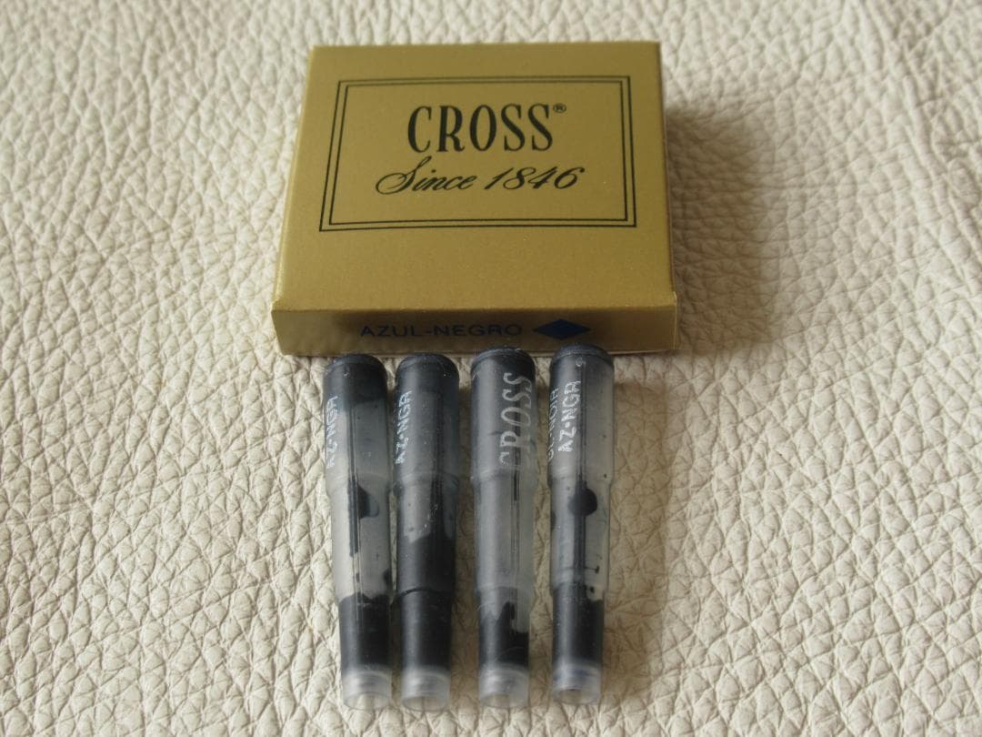 Cross Century 10K Gold Filled Fountain Pen 14K M Nib with Box Japan Import