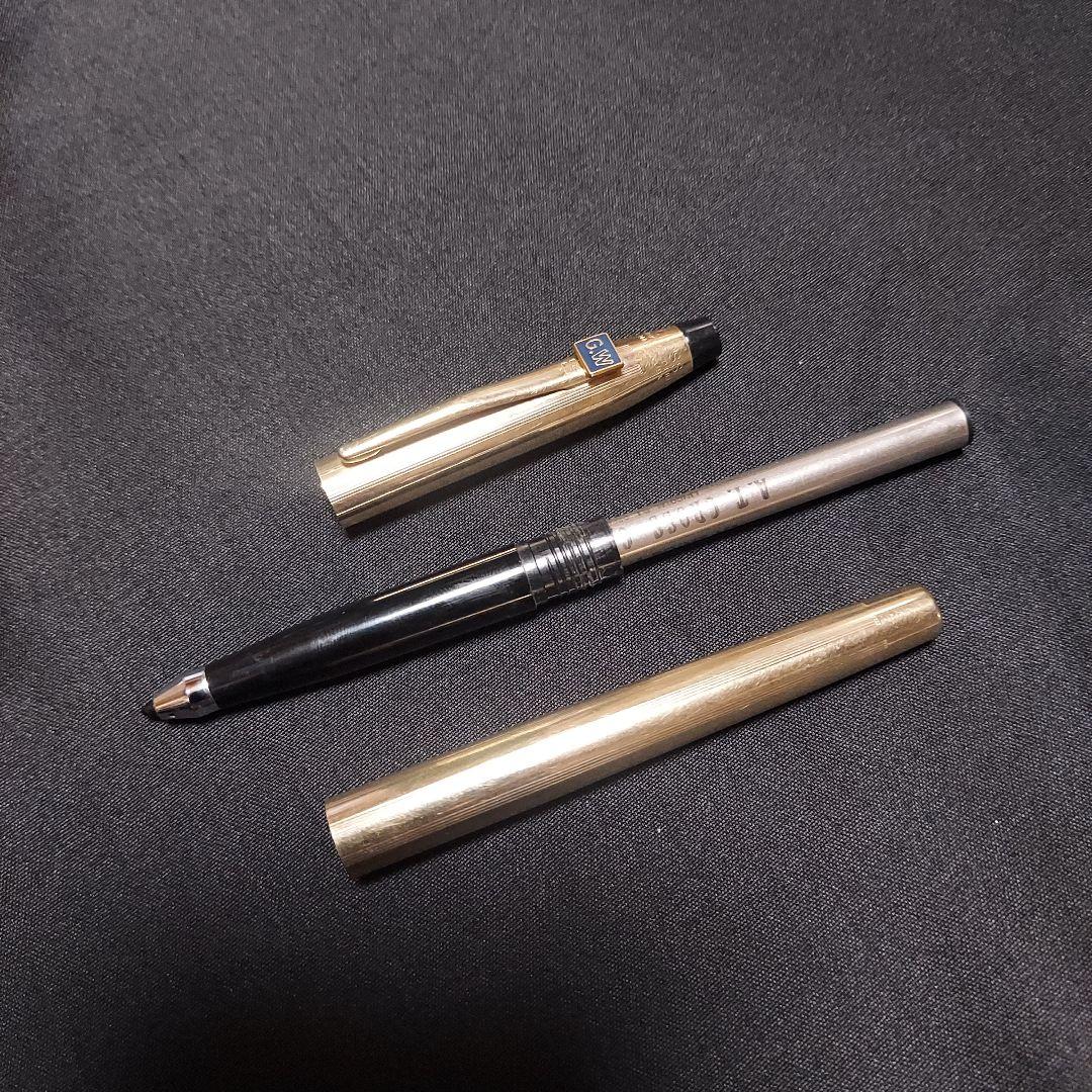 Kinko Plus Gold and Silver Plated Cross Ballpoint Pen Set