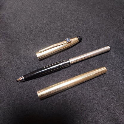 Kinko Plus Gold and Silver Plated Cross Ballpoint Pen Set