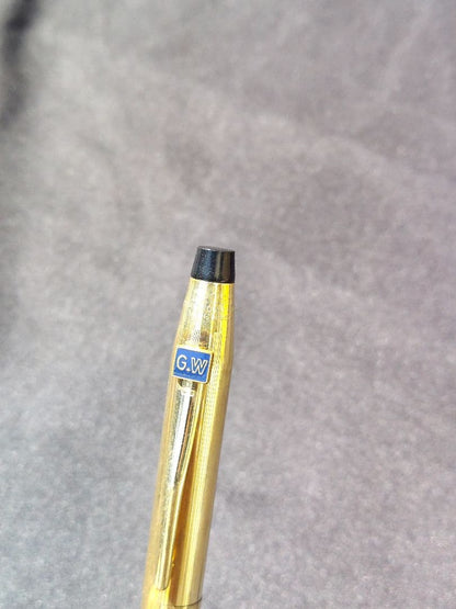 Kinko Plus Gold and Silver Plated Cross Ballpoint Pen Set