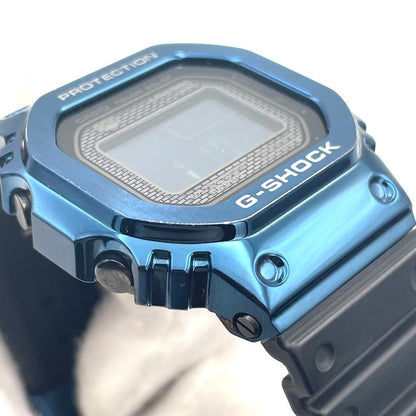 Casio G-Shock GMW-B5000G-2JF Bluetooth Radio Solar Watch with Blue Color — Japan Import