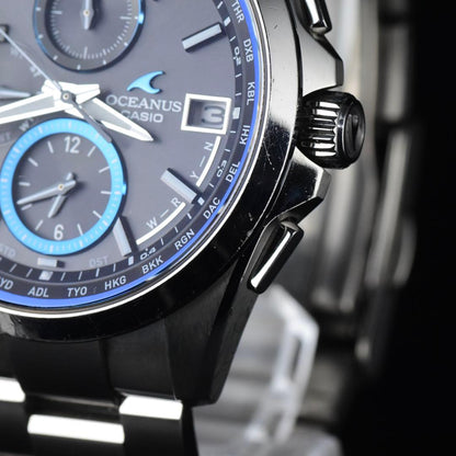 Casio OCEANIA Series OCW-T2600 Radio Solar Titanium Watch — Japan Import